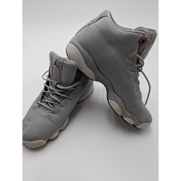 Nike Air Jordan Horizon Low GG Wolf Grey Youth 6.5Y Basketball Sneakers - Picture 8 of 10